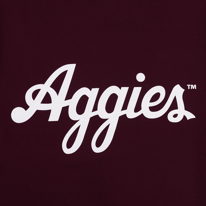 Collegiate Outfitters Aggies Script Performance Tee