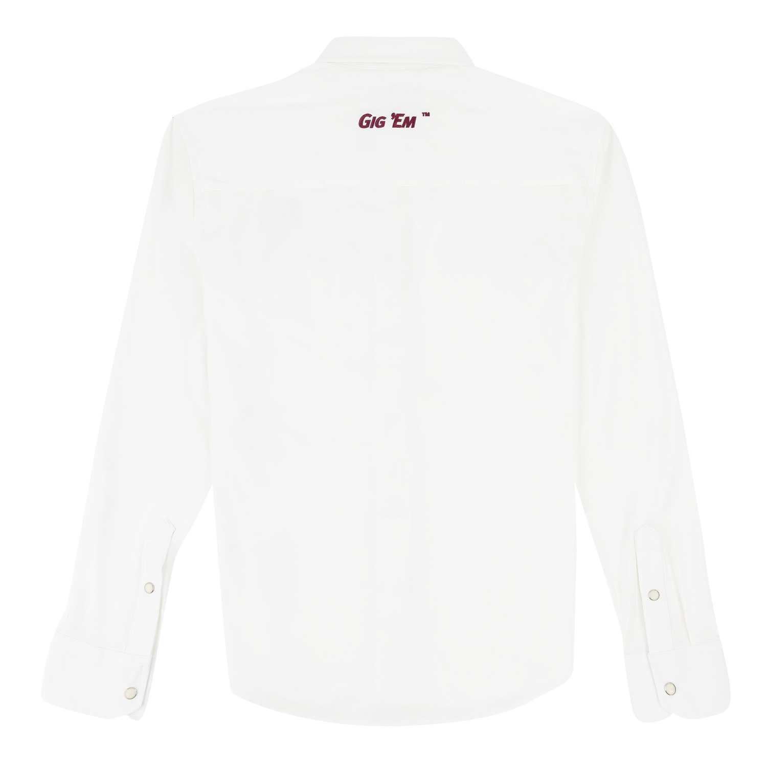 Texas A&M Snaps White Long Sleeve Tailgater