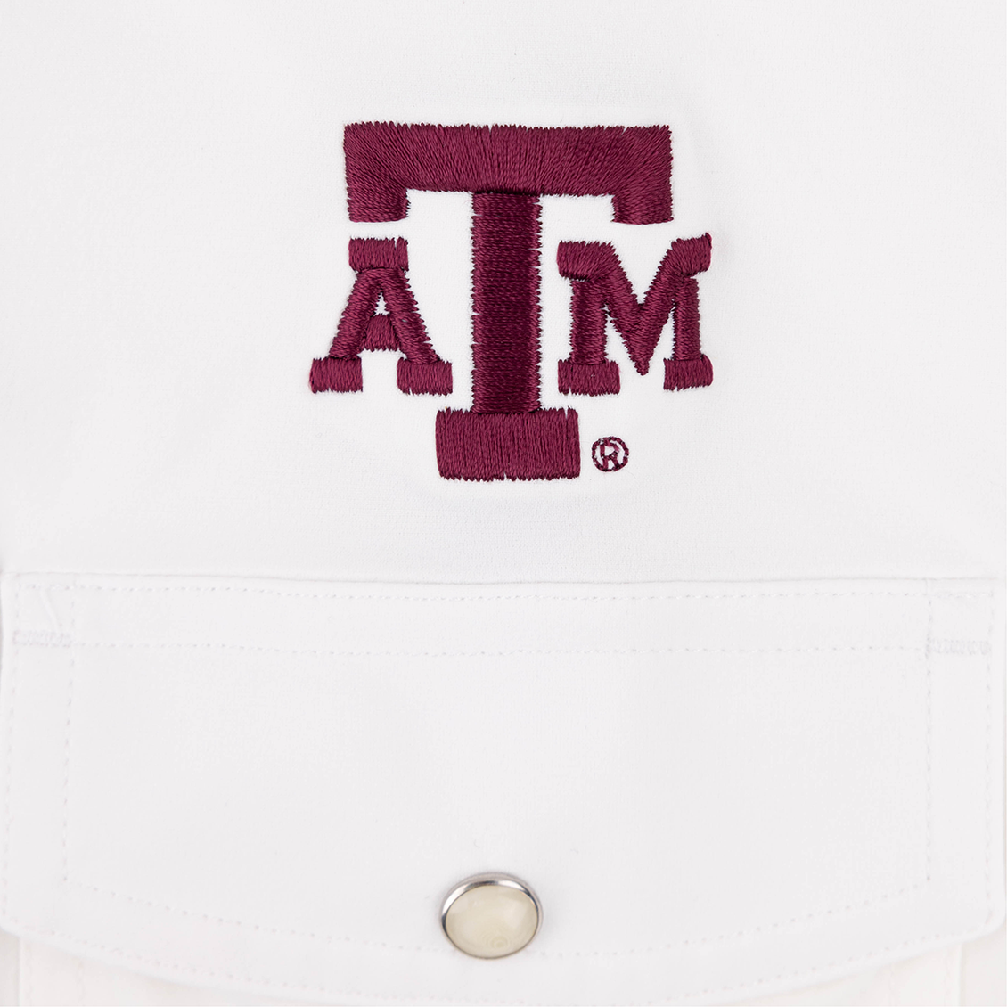 Texas A&M Snaps White Short Sleeve Tailgater