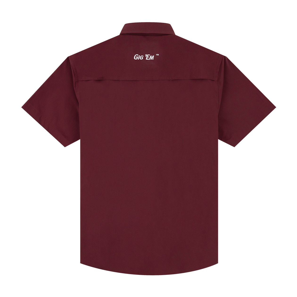 Texas A&M Snaps Gig 'Em Maroon Short Sleeve Tailgater