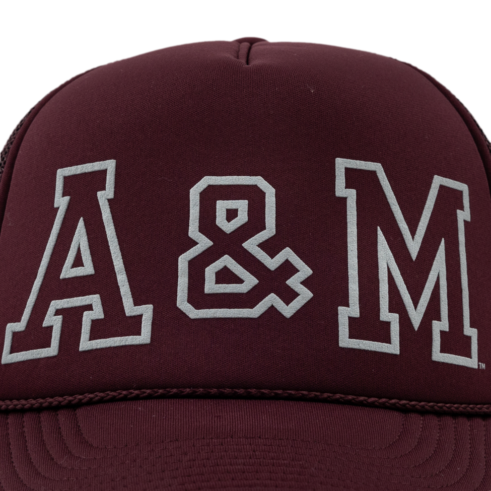 Texas A&M Retro Region Foam Trucker Hat