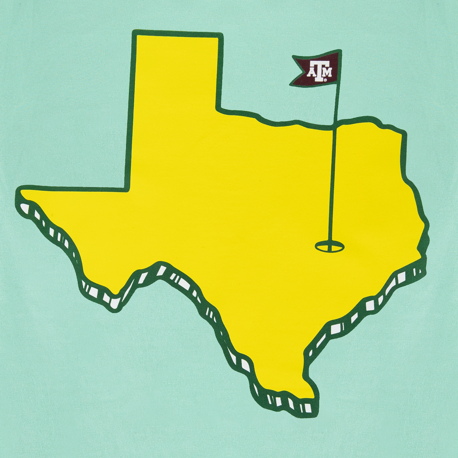 Texas A&M Aggies Masters at Golf T-Shirt