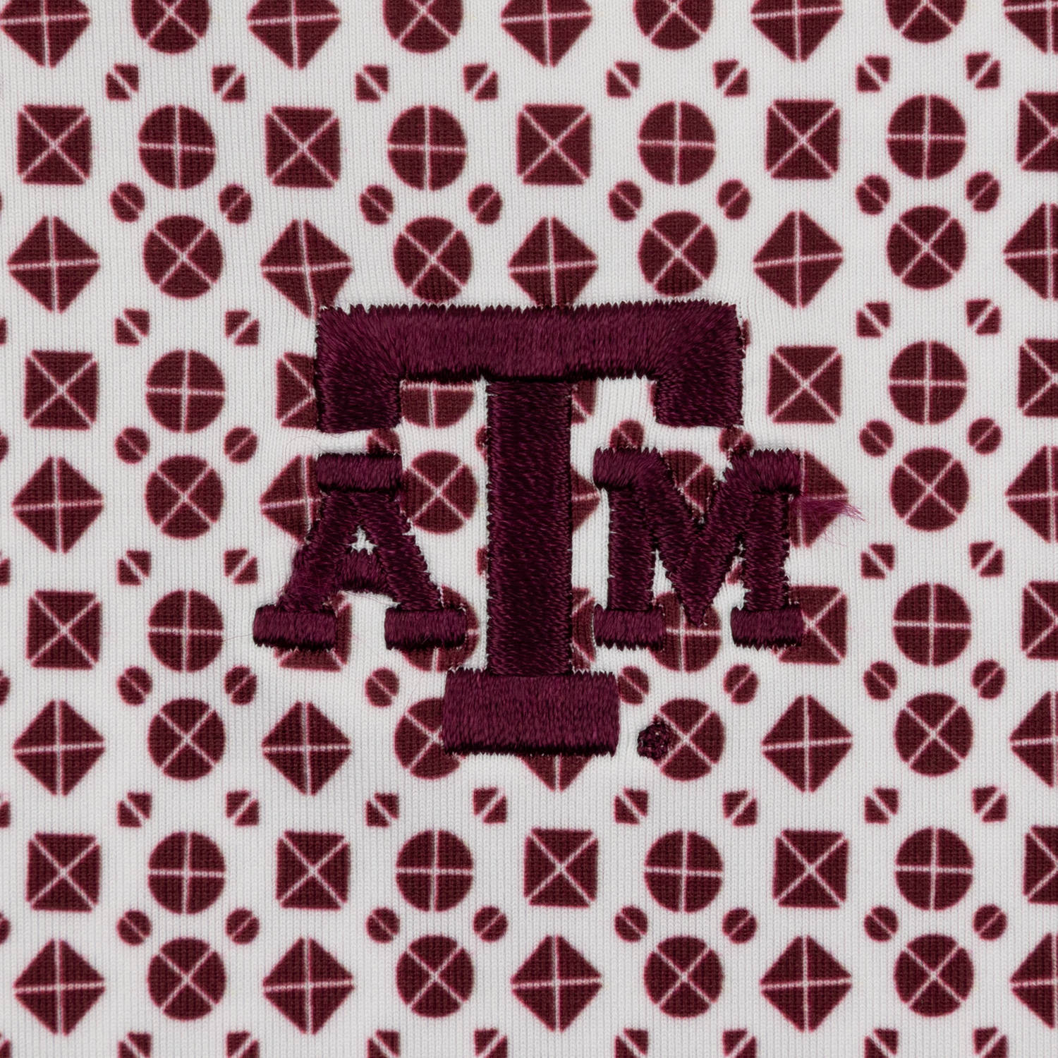 Texas A&M Horn Legend Geometric Polo