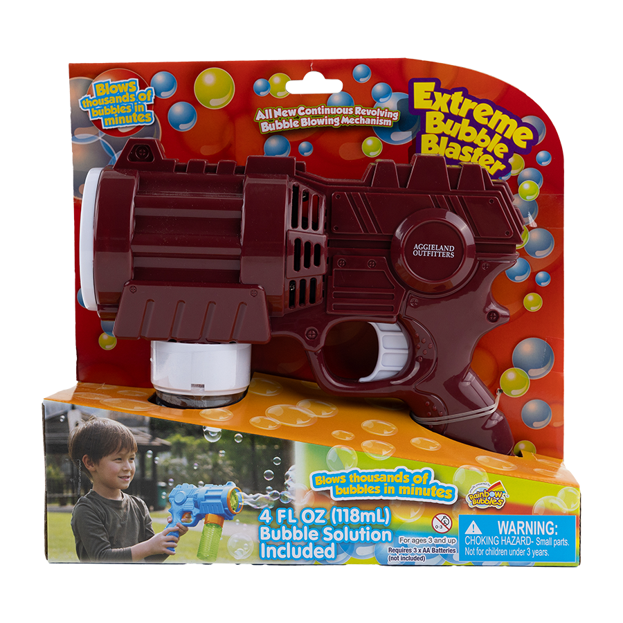 Maroon Bubble Blaster