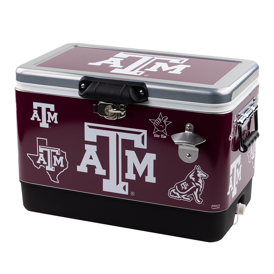 Texas A&M 26 QT Medley Metal Cooler