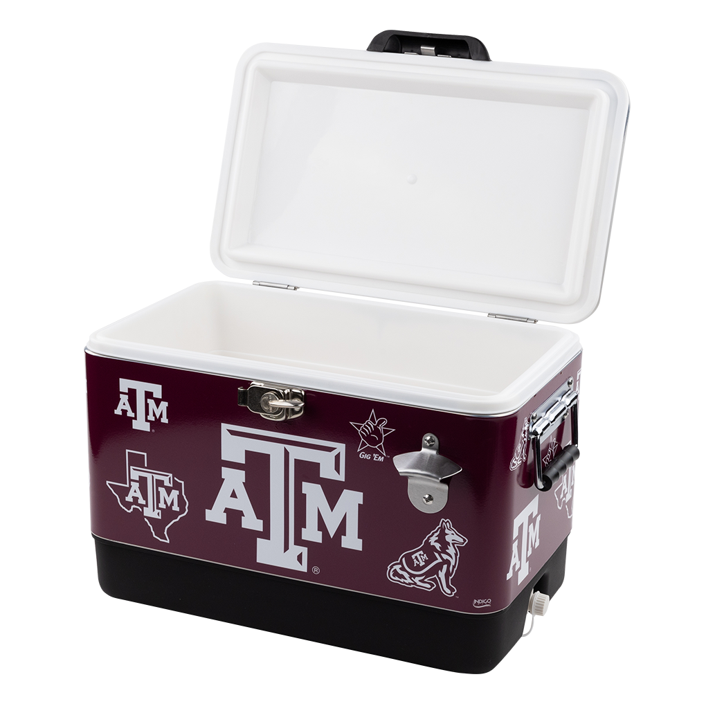 Texas A&M 26 QT Medley Metal Cooler