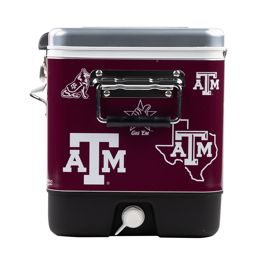 Texas A&M 26 QT Medley Metal Cooler