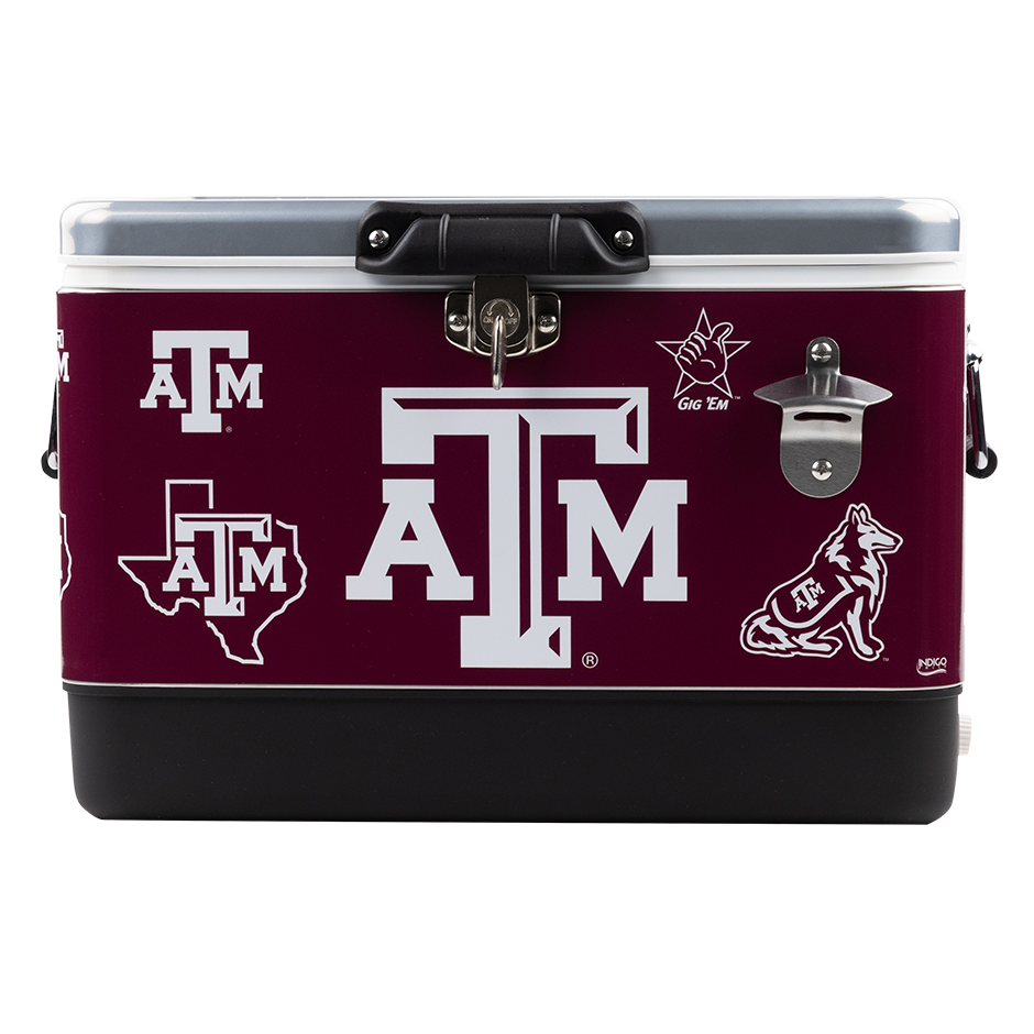 Texas A&M 26 QT Medley Metal Cooler