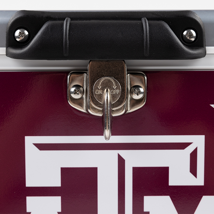 Texas A&M 26 QT Medley Metal Cooler