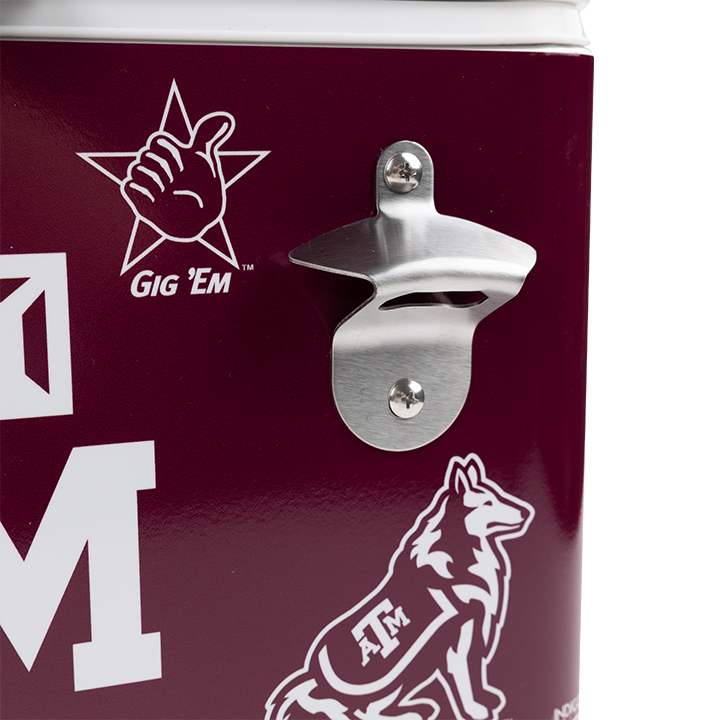 Texas A&M 26 QT Medley Metal Cooler