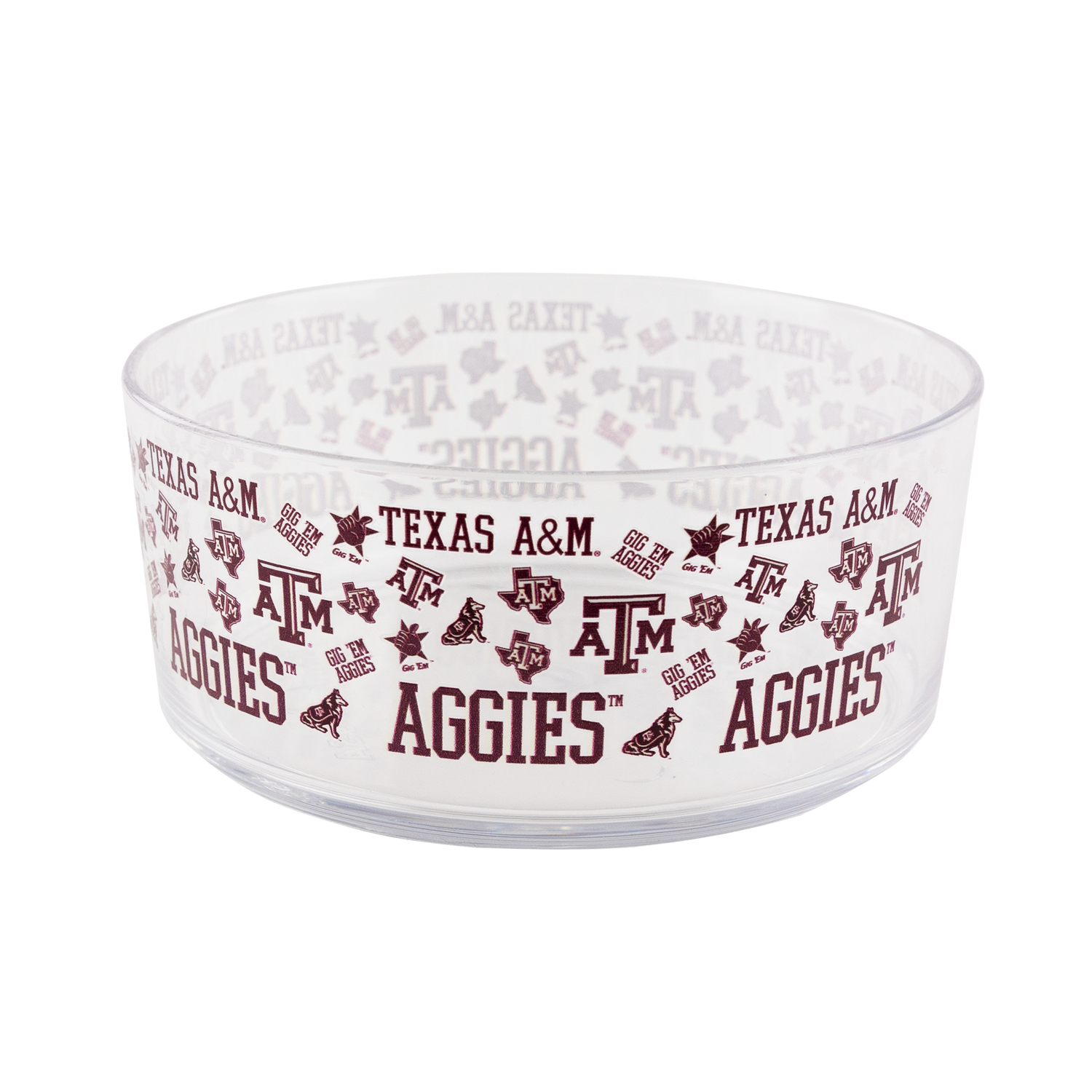 Texas A&M Aggies 20oz Medley Single Wall Bowl