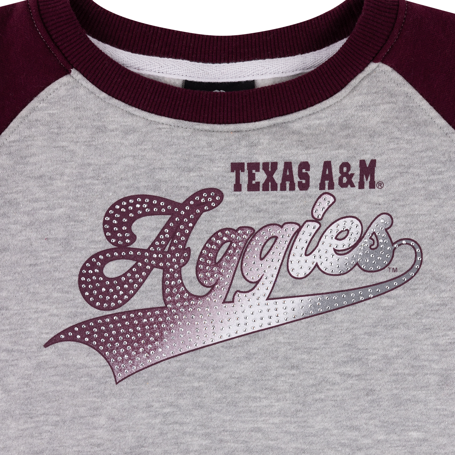 Texas A&M Aggies Girls Katinka Scoop Neck Pullover