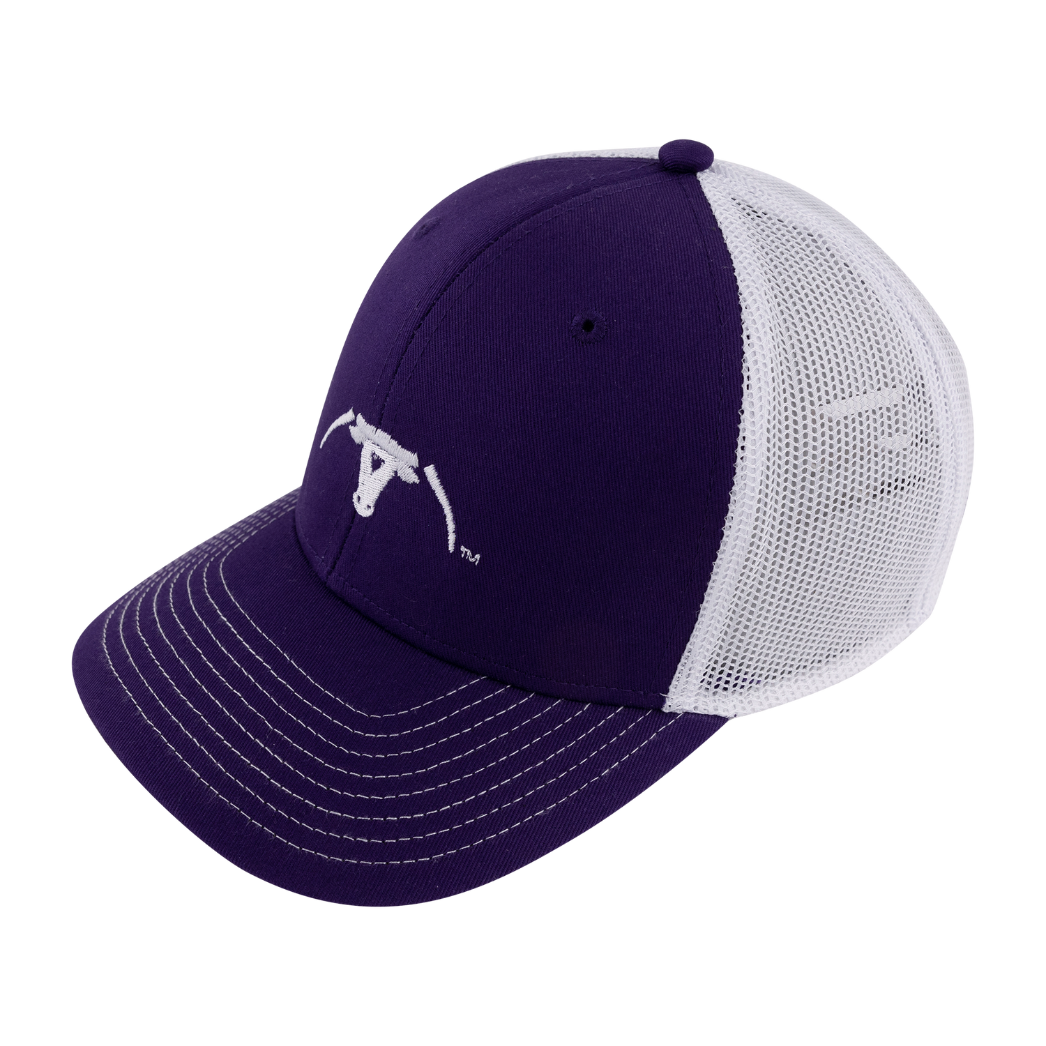 Purple Saw 'Em Off Mesh Hat