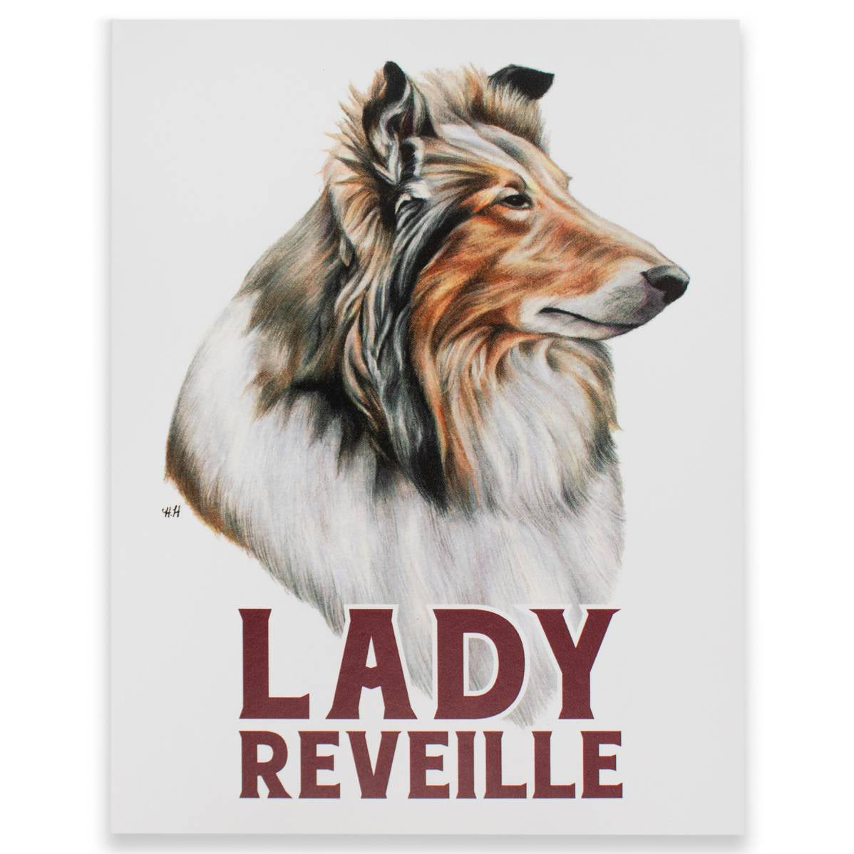 Lady Reveille Note Card