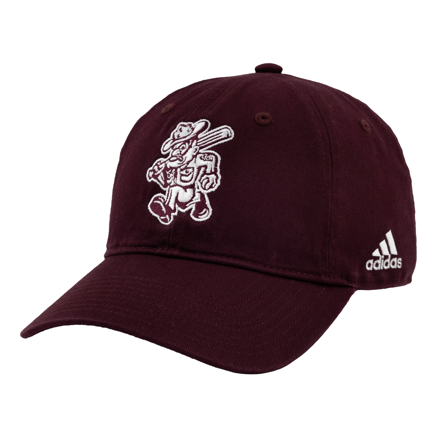 A Maroon Washed Cap with white Ol' Sarge Design