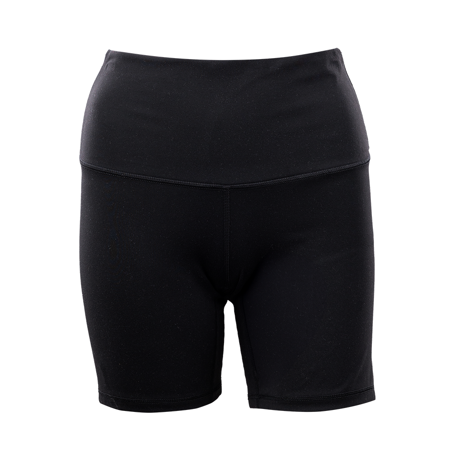 Back Fitted Biker shorts 6" inseam length