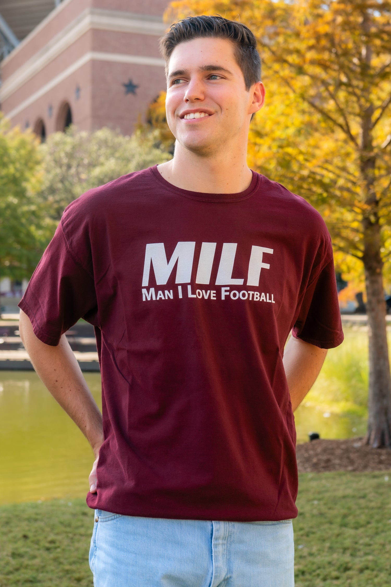 Man I Love Football T-Shirt