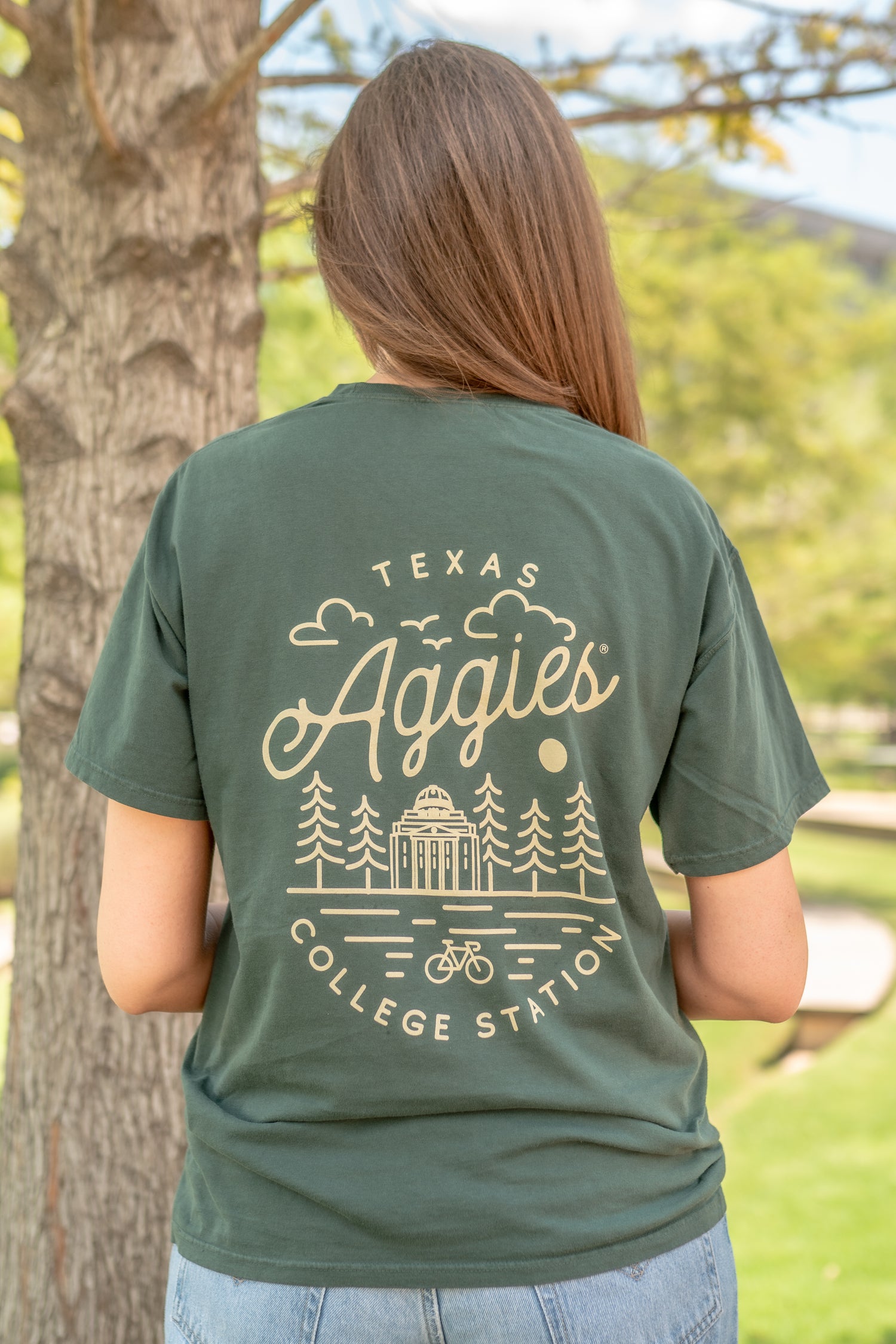 Texas A&M Aggies Bicycle T-Shirt