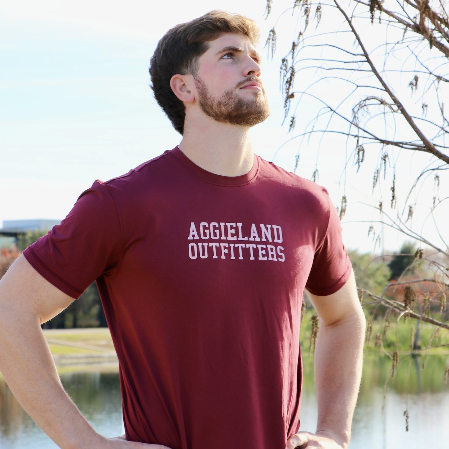 Aggieland Outfitters Maroon Outfitters Tech T-Shirt