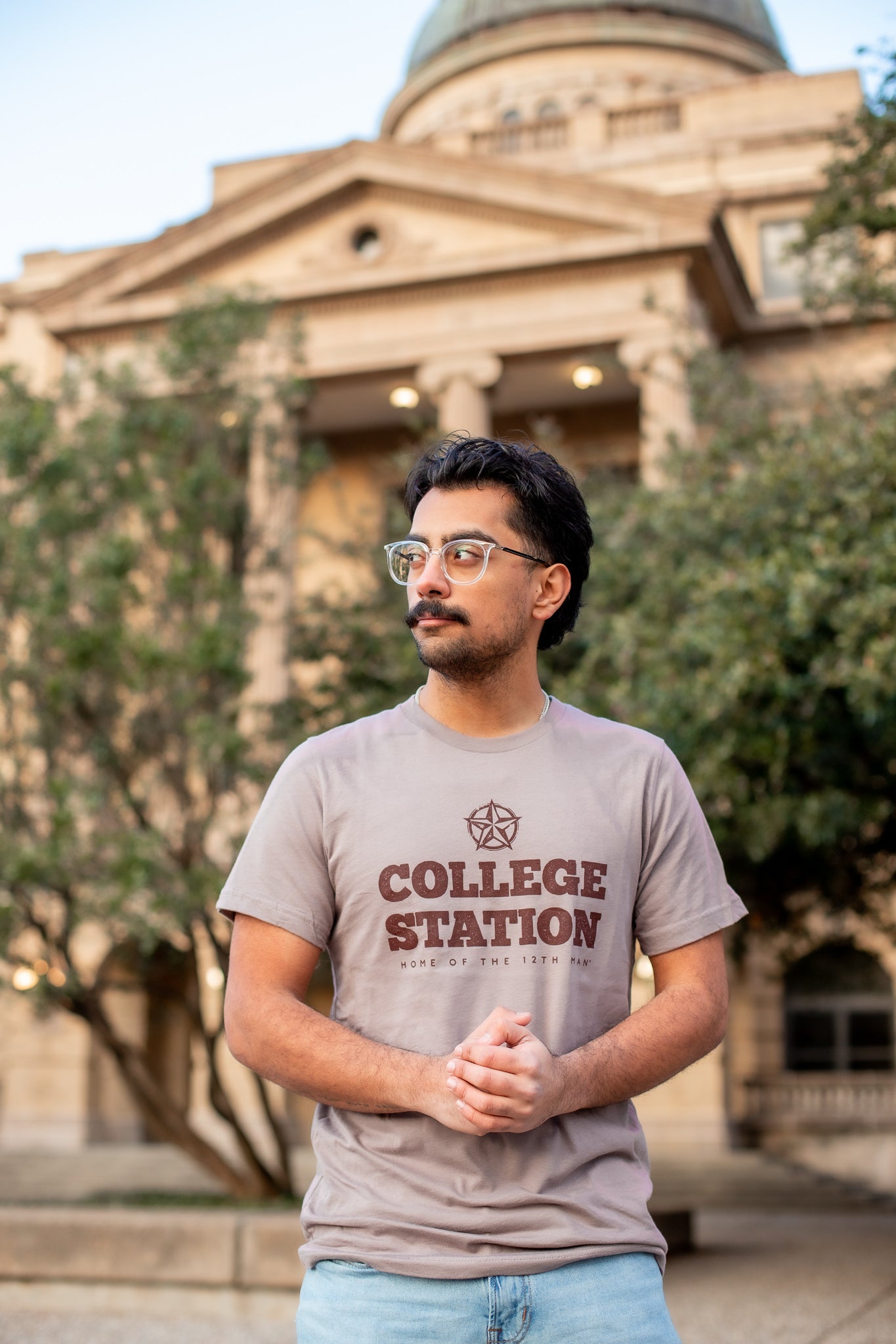 Home of the 12th Man College Station Star T-Shirt