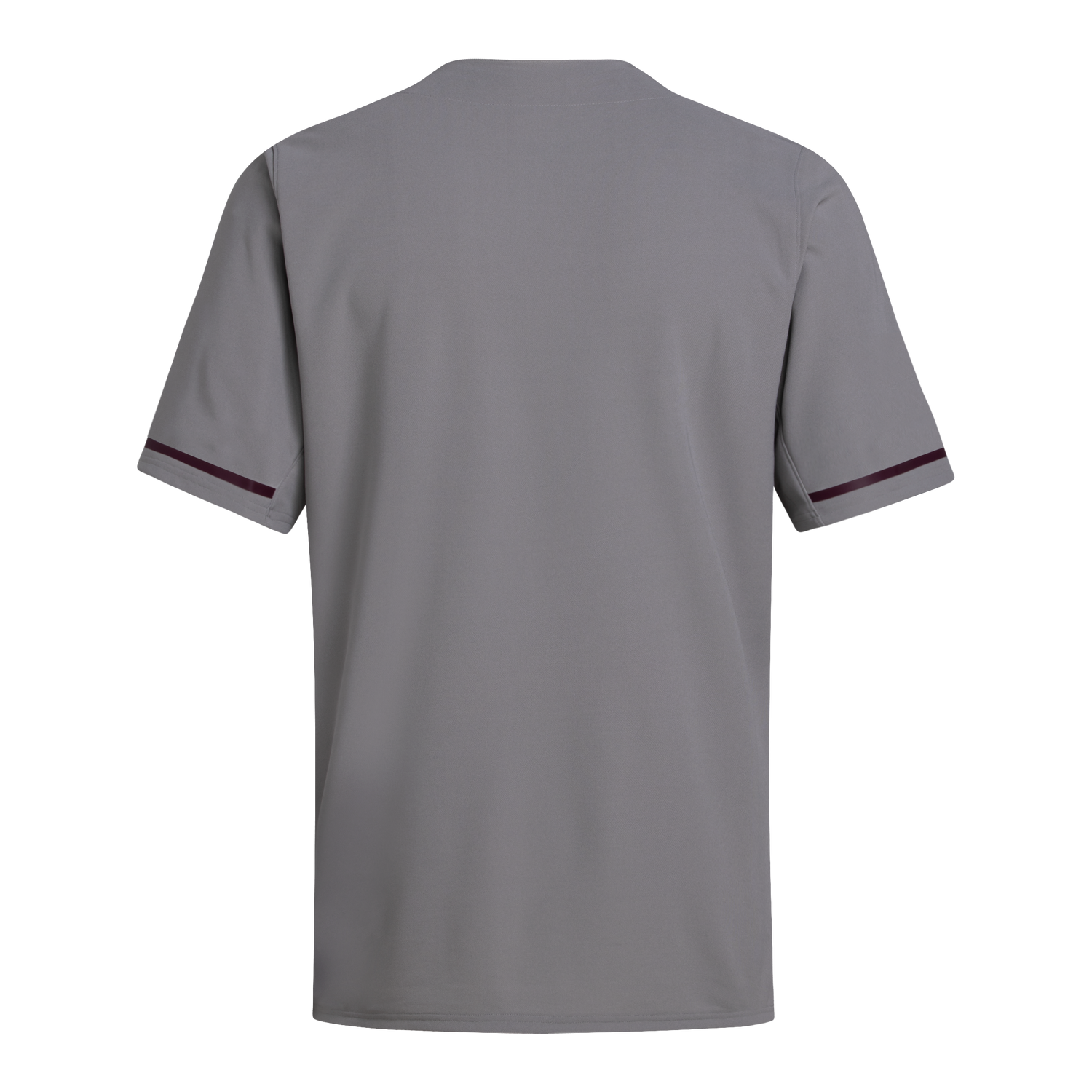 Texas A&M Adidas Gray Baseball Jersey