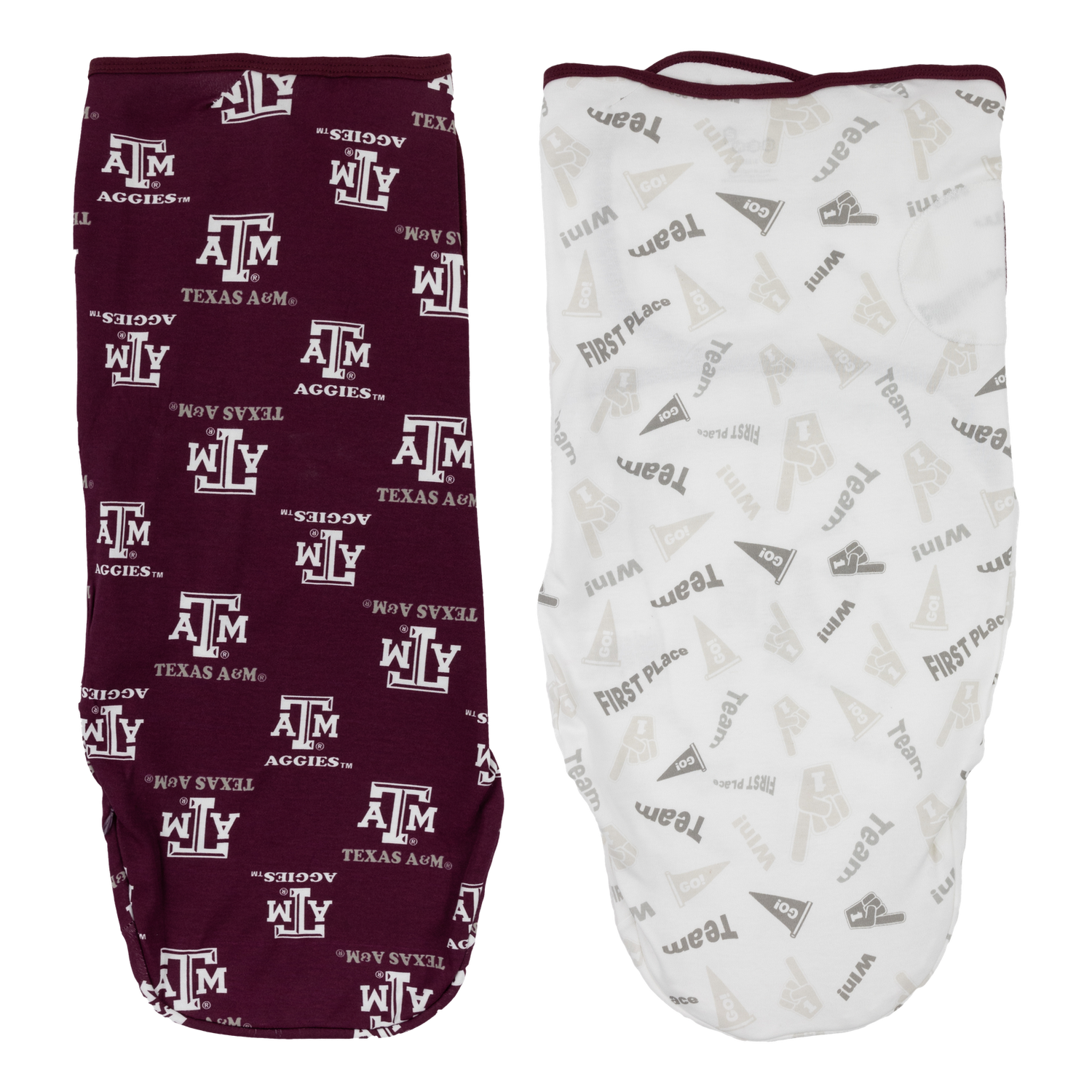 Texas A&M 2 Pack Baby Cocoon Swaddle