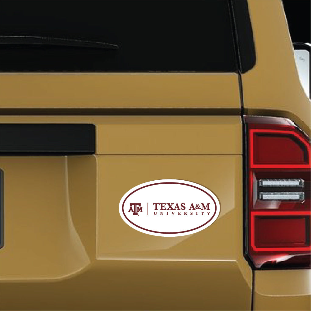 Texas A&M University Oval Magnet