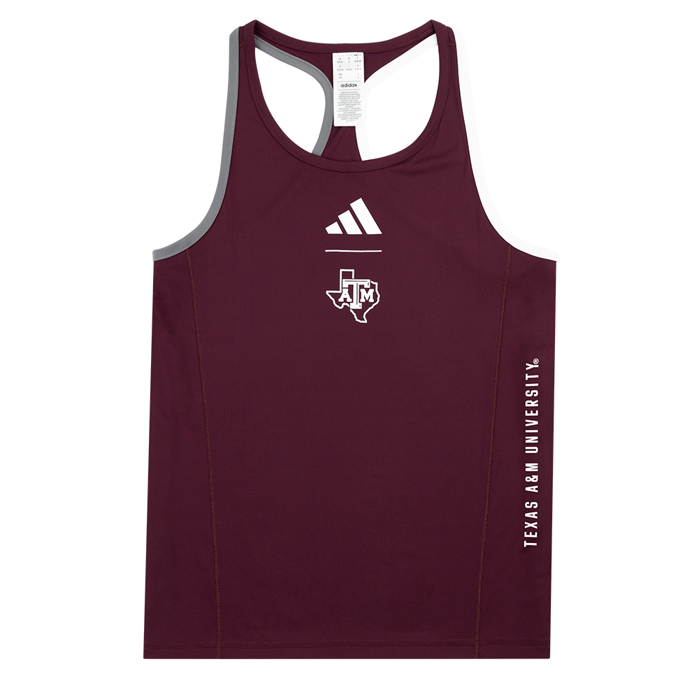 Maroon Tank Top with Lonestar ATM logo