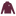 Maroon toddler's quarter zip windshirt with white ATM logo on the left side of the chest.