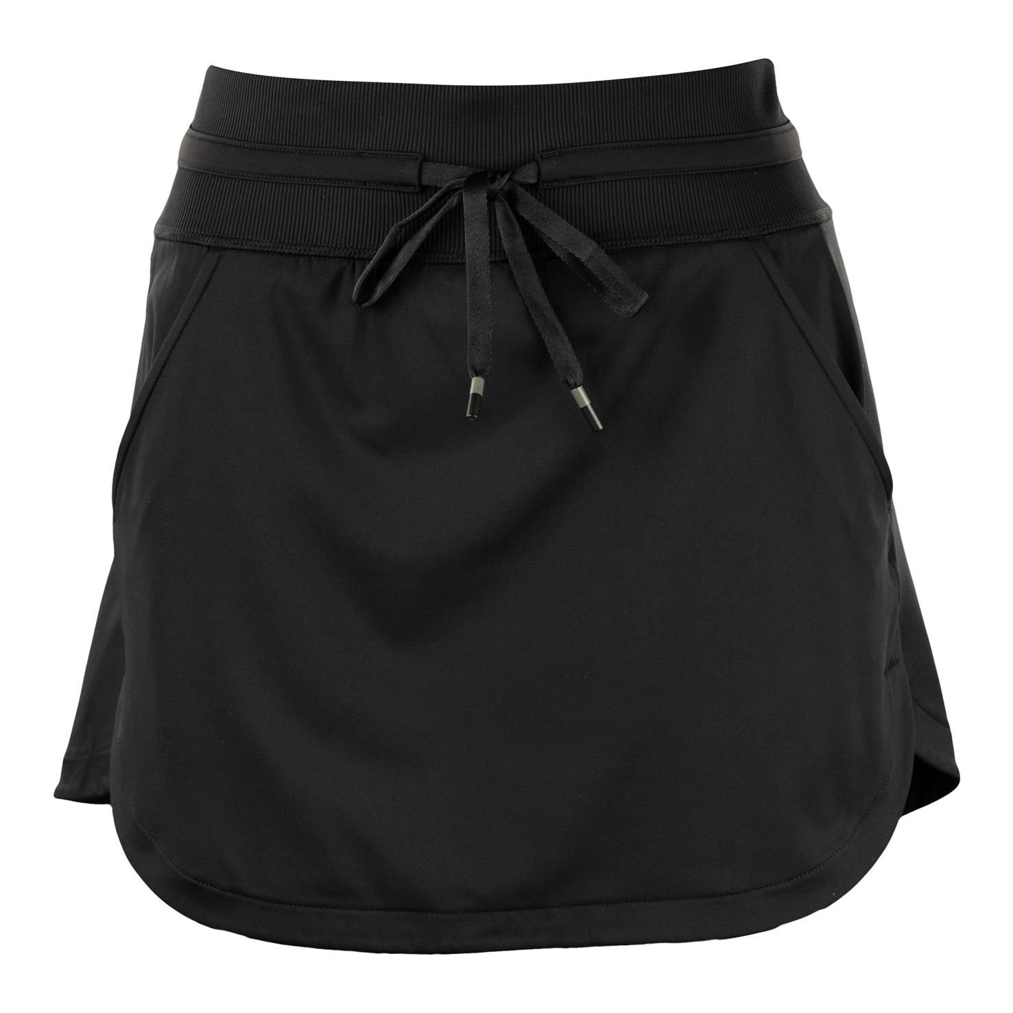 Black Tie-up skort with laces