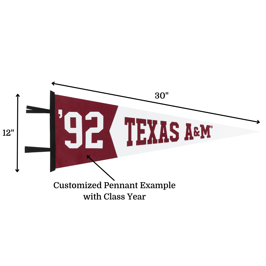 Customizable Pennant Numbers