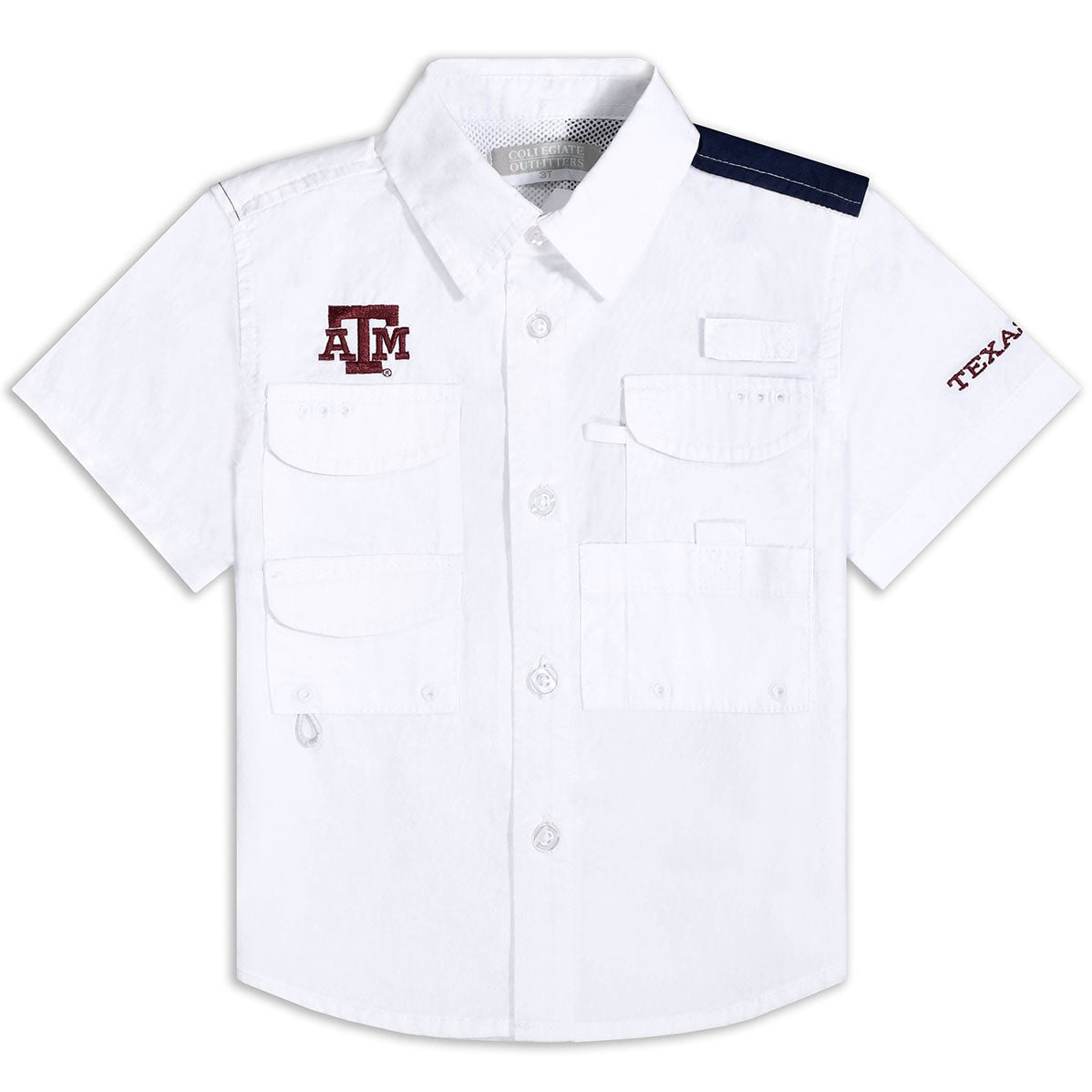 Texas A&M Toddler Flag Fishing Shirt