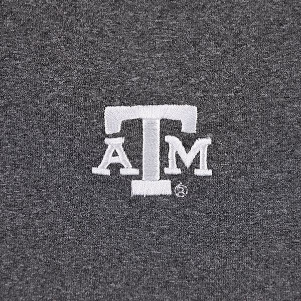 Texas A&M Collegiate Outfitters Gray Brushed Polo