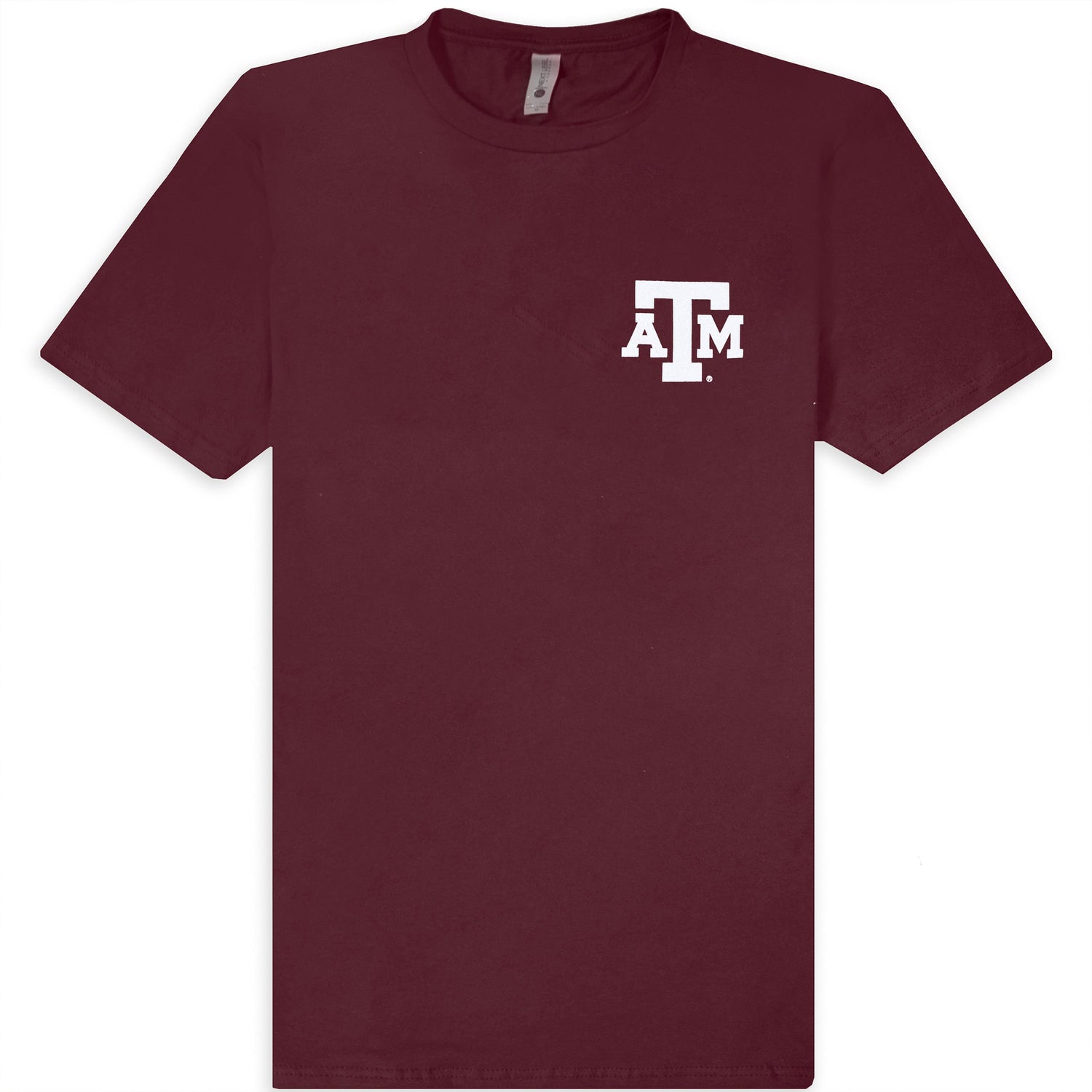 Texas A&M Cursive Bella Canvas Aggie Aunt T-Shirt