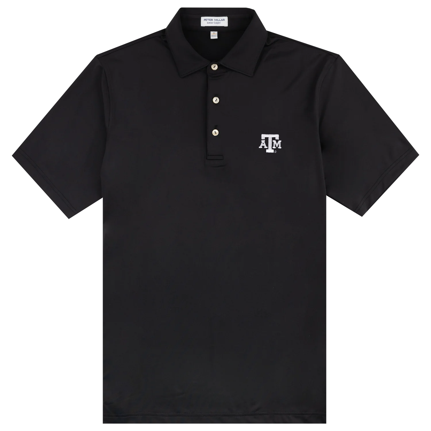 Texas A&M Peter Millar Solid Performance Jersey Polo