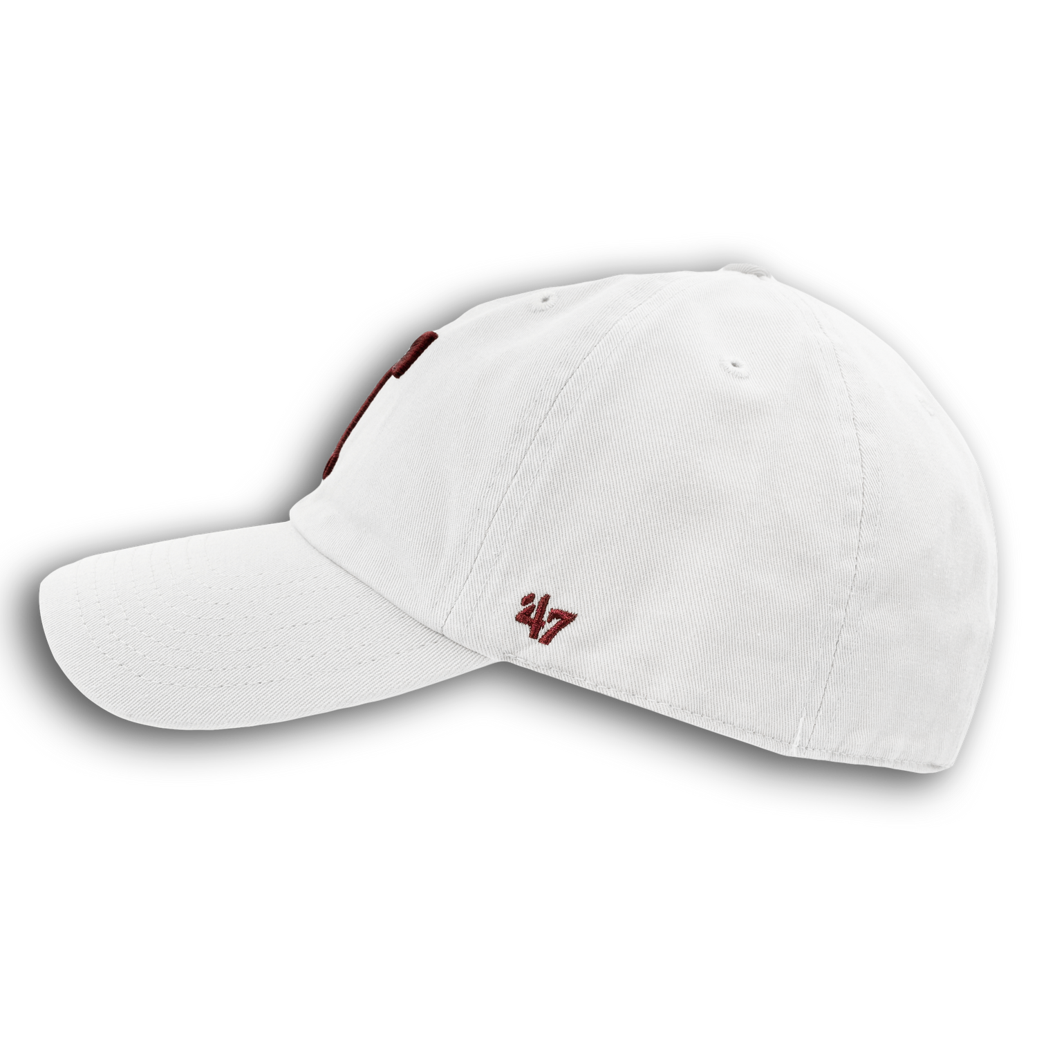 Texas A&M '47 Brand Block T Charcoal Clean Up Hat