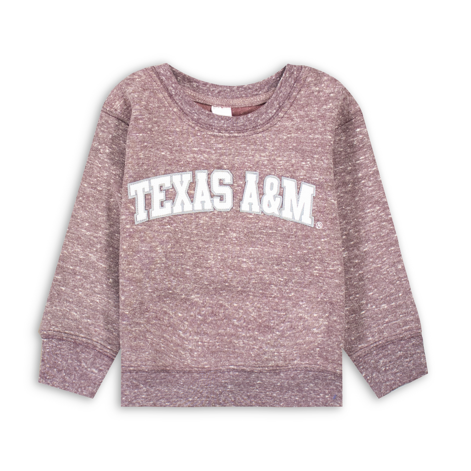 Texas A&M Soft Knobby Chain Stitch Infant Crew