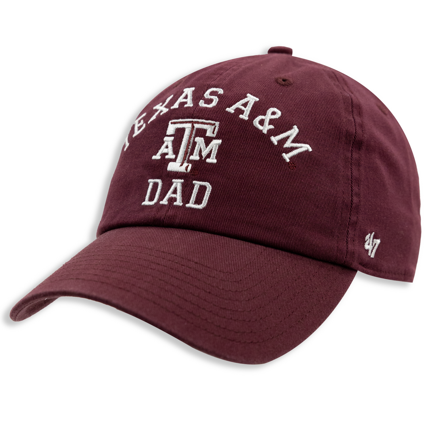 Texas A&M '47 Clean Up Dad Maroon Hat