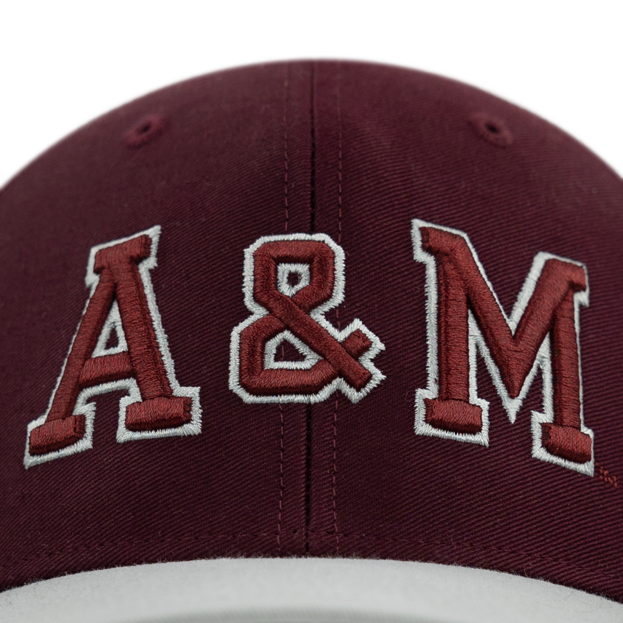 Texas A&M '47 Brand Tri-Color Vault Maroon & White Structured Hat