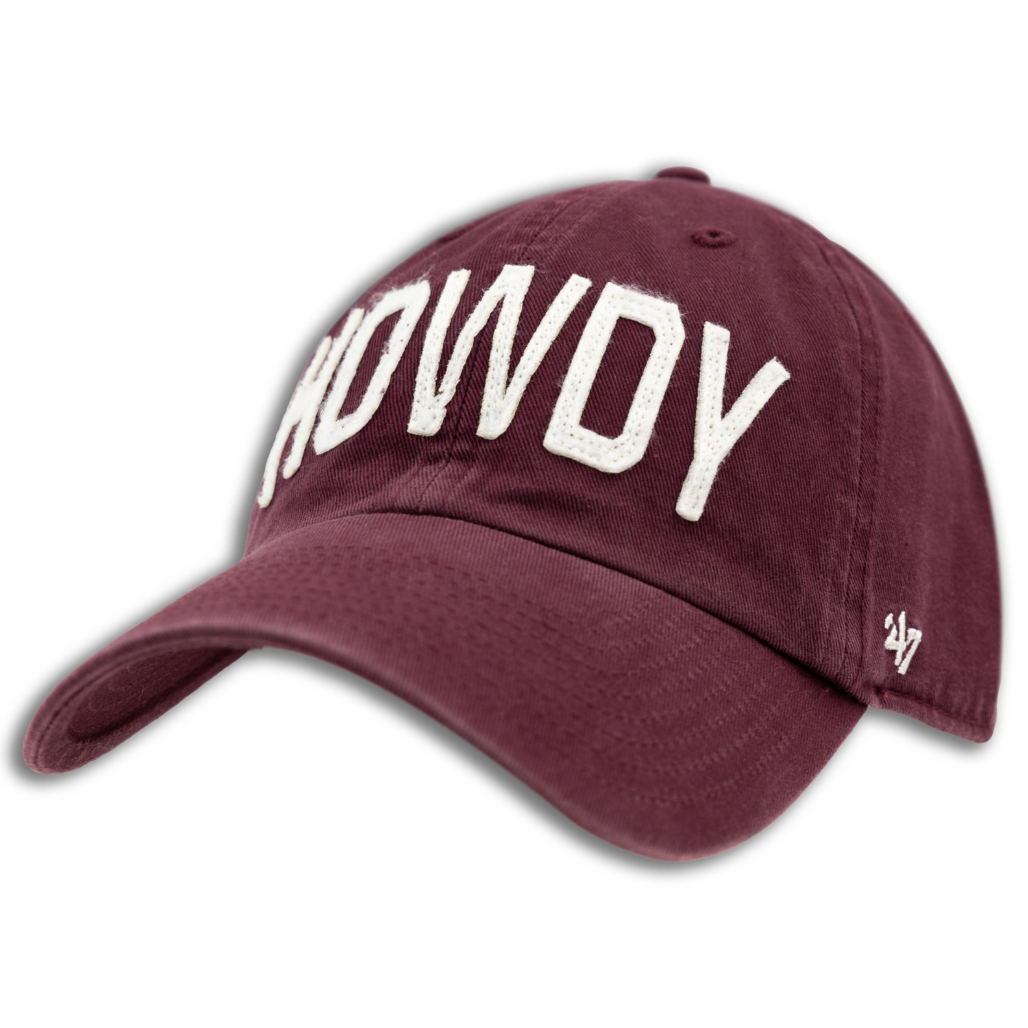 Texas A&M '47 Brand Felt Howdy Finley Clean Up Hat