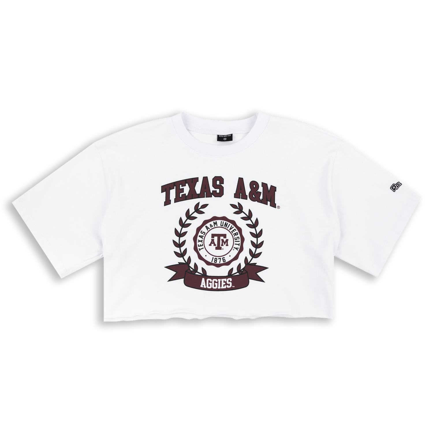 Texas A&M Blue & Orange Star T-Shirt L / C1717 Navy