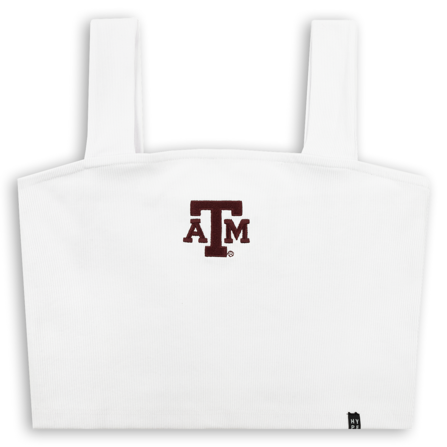 Texas A&M White Halftime Crop Top