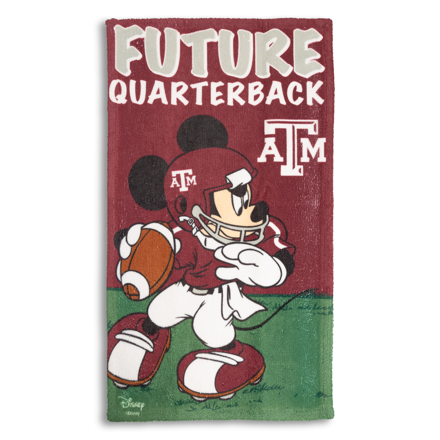 Disney Mickey Mouse Future Quarterback Burp Cloth