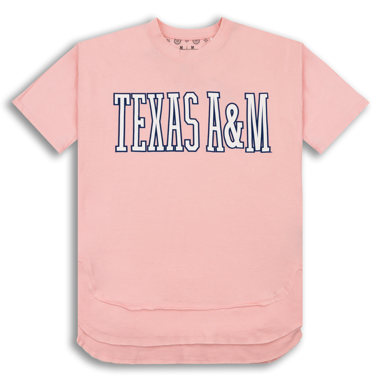 Texas A&M Vintage Poncho Beach Pink Top