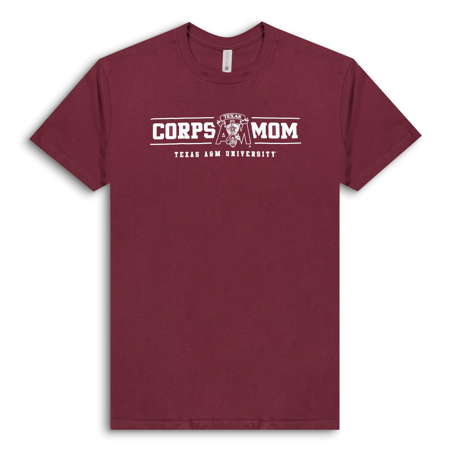 Texas A&M Corps Mom Maroon T-Shirt