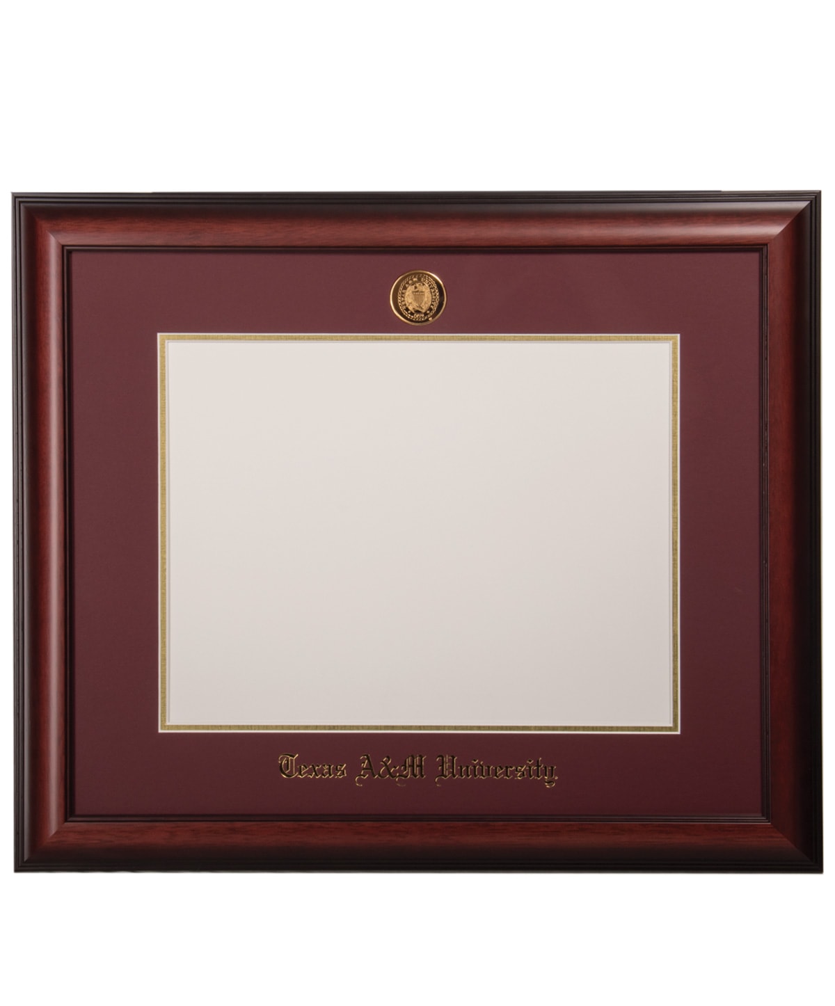 Special Order Item: University Frames Texas A&M Satin Medallion Diploma Frame