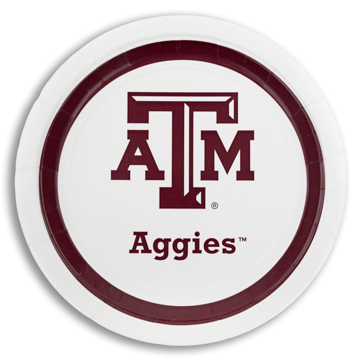 Texas A&M Aggie 9 Inch Plates