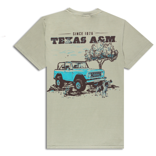  FanPrint Texas A&M Aggies T-Shirt - Gig 'Em! - Gray - Youth  Tee/Grey/S : Sports & Outdoors