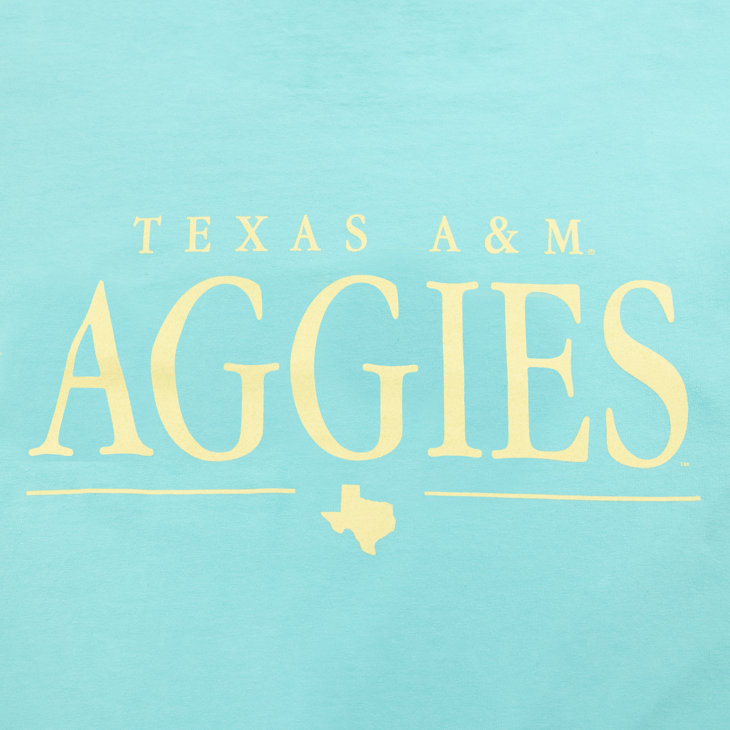 Texas A&M Gig 'Em Aggies Mint Green T-Shirt