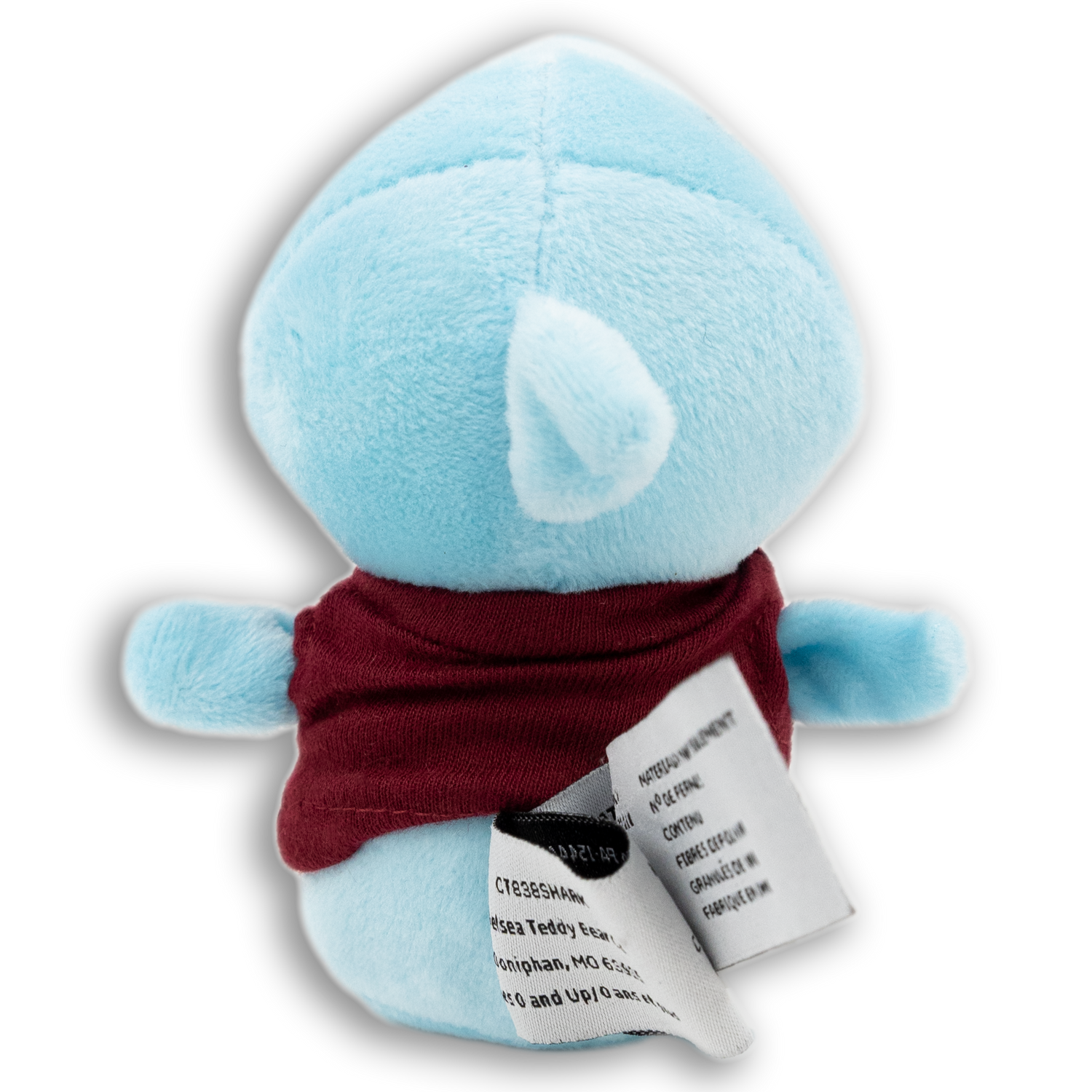 Texas A&M University Smiley Blue Shark Shorties Plush Toy